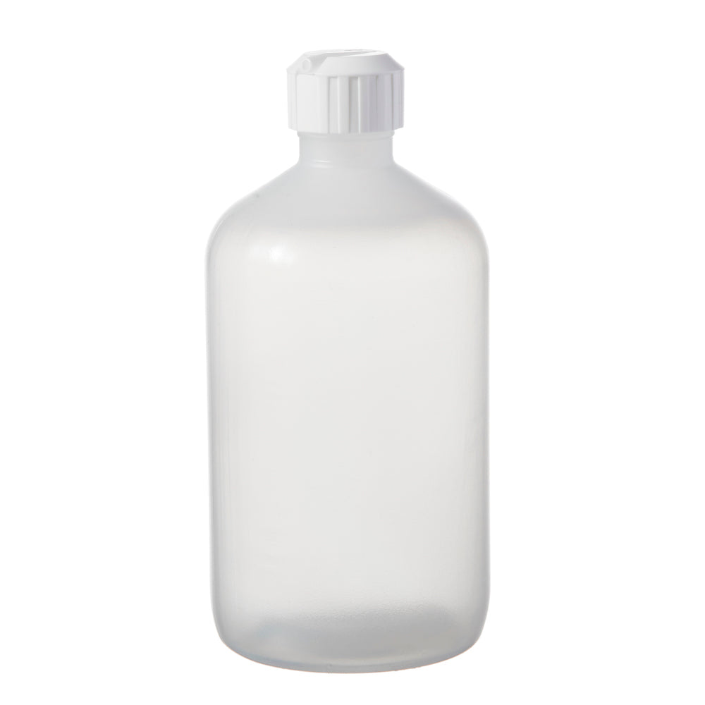 290ml white plastic bottle with flip cap - Packageit