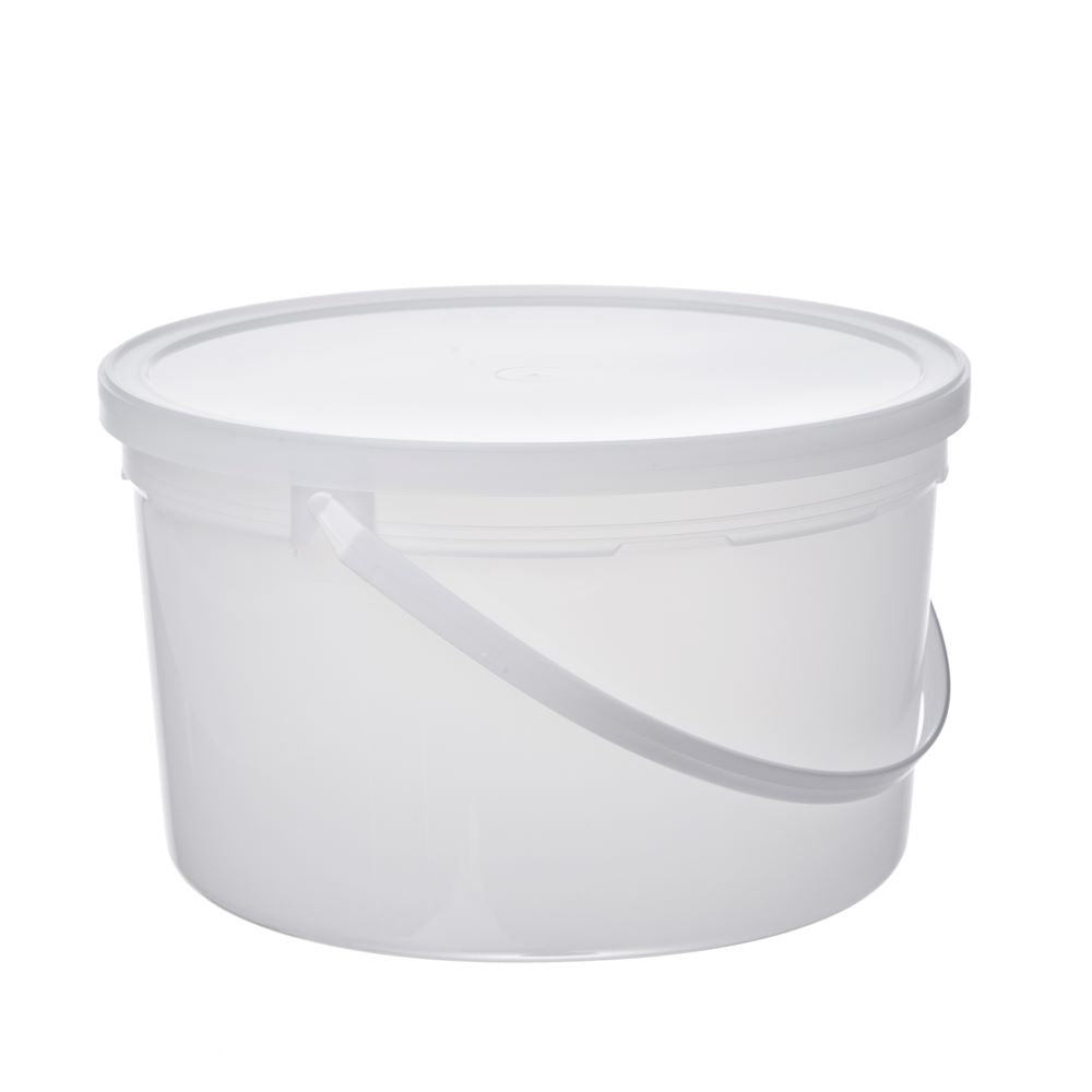 4-Gallon Plastic Bucket with Lid