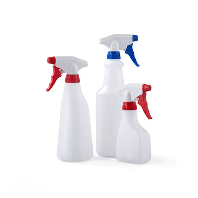 Consolidated Plastics 32 oz Spray Bottle with Leakproof Sprayer, PET  (Clear), 12 Pack