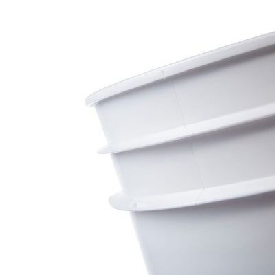 3.5 Gallon Pails # White