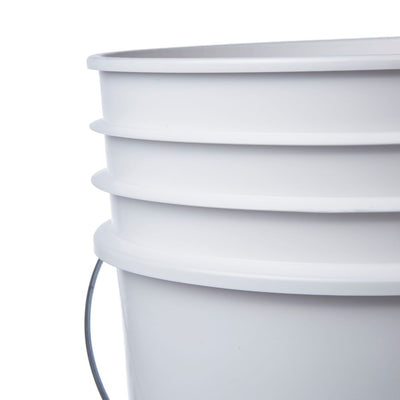 5 Gallon Pails # White