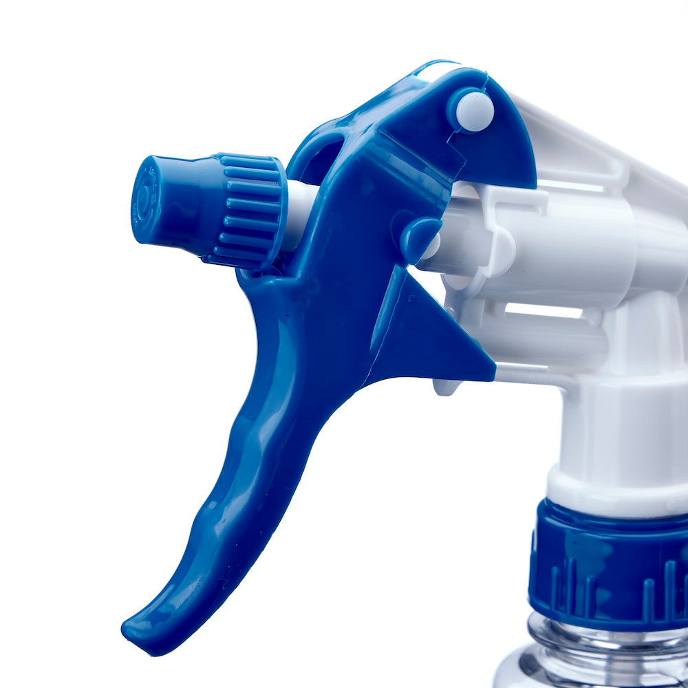 32 oz. Blue, Plastic Trigger Spray Bottle, 3XJV8