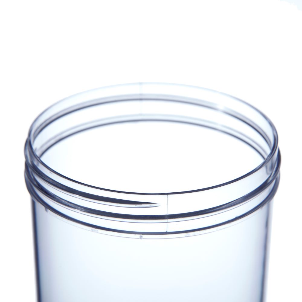 08 oz Clear Basic Plastic Jar - 70/400 - Wholesale Supplies Plus