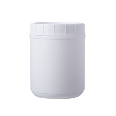 White Canisters With Lids # White Lid, 60 Oz. - 1 Dozen