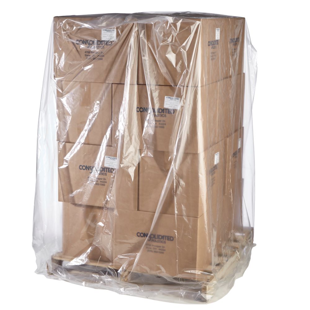 Extra Large Poly Bag Covers # 2 Mil, 64 x 60 x 108 - Roll of 40 –  Consolidated Plastics
